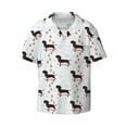thumbnail image 3 of Goofa Dachshund Dog Printed Men's Casual Short-sleeved Shirt,Lightweight Breathable Button-down,Summer Casual men's top,Versatile Fashion shirt-, 3 of 7