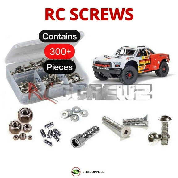 RCScrewZ Stainless Screw Kit ara052 for Arrma Mojave 4X4 4S BLX Desert RTR 1/8 (ARA4404) | SET