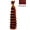 Dark Copper Red, variant on Ustar Hot Selling 18" Deep Weave Bulk Braiding Hair, Human Hair Blend Micro Braids 18" Deep Wave Bulk for Braiding and Colors, #BG Burgundy - 2 Pack