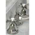 thumbnail image 3 of Kingston Brass KS4466BEX Essex 8" Widespread Bathroom Faucet, Polished Nickel, 3 of 6