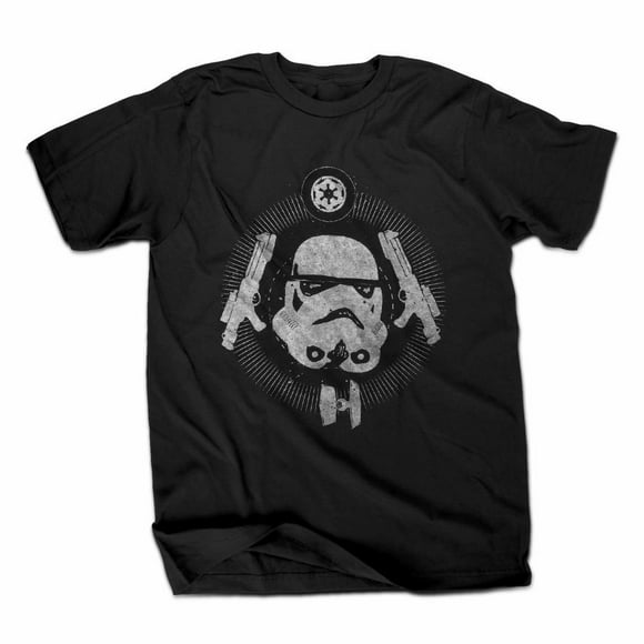 Star Wars Imperial Stormtrooper Mens Black T-Shirt | XL