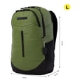 thumbnail image 2 of Totto Mochila Grande Porta Laptop 16 Con Organizador Interno | Escuela - Viaje - Oficina | 19.5 Litr verde M, 2 of 7