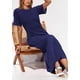 thumbnail image 4 of Vestido PRETTYGARDEN Maxi de Verano 2025 Azul Marino XL, 4 of 6