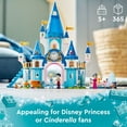 thumbnail image 6 of LEGO Disney Princess Cinderella and Prince Charming's Castle 43206 Doll House, Buildable Toy with 3 Mini Dolls, plus Gus Gus and Lucifer Figures, 6 of 6
