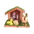 thumbnail image 2 of Adorno de escena de pesebre de Natividad, regalo religioso, decoración de la Sagrada Familia, decoraciones navideñas de escritorio, manualidades para, 2 of 9
