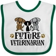 thumbnail image 3 of Inktastic Vet Future Veterinarian in Training Boys or Girls Baby Bib, 3 of 4