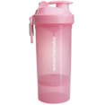 thumbnail image 1 of Smartshake O2GO ONE Botella Coctelera de Proteínas de Plástico 800 ml | 27 oz - Tapa roscada a prueba de fugas - Sin BPA - Unisex - Rosa claro, 1 of 5