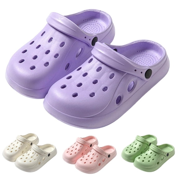 Shadoumai Classic Clogs for Women Non Closed Toe Breathable Lightweight Clog Sandals Summer Walking Garden Beach Outdoor Shoes