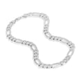 thumbnail image 2 of Sterling Silver Mens Figaro 250 Gauge Chain Necklace 22 Inches, 2 of 2