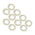 thumbnail image 2 of GUOOL 10Pcs 0.9inch Round Carabiner Snap Clips O Buckles Clamp Metal Durable for Bag, 2 of 7