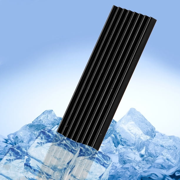 Aleta de enfriamiento para computadoras portátiles, disipador de calor de unidad de estado sólido PCIE M.2 2280 SSD, aleta de enfriamiento, artesanía superior