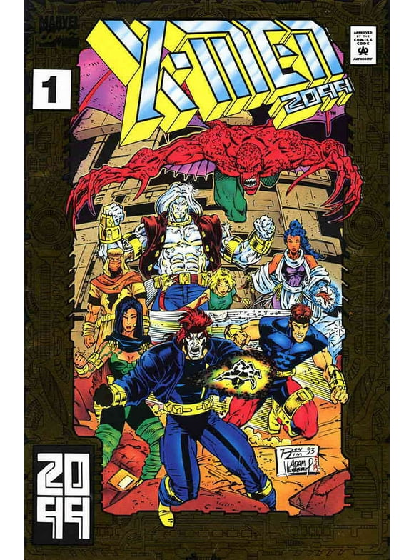 X-Men 2099 #1 Gold Variant VF ; Marvel Comic Book