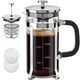 thumbnail image 1 of Cafetera de prensa francesa QUQIYSO 304 de acero inoxidable 620 ml, 1 of 7