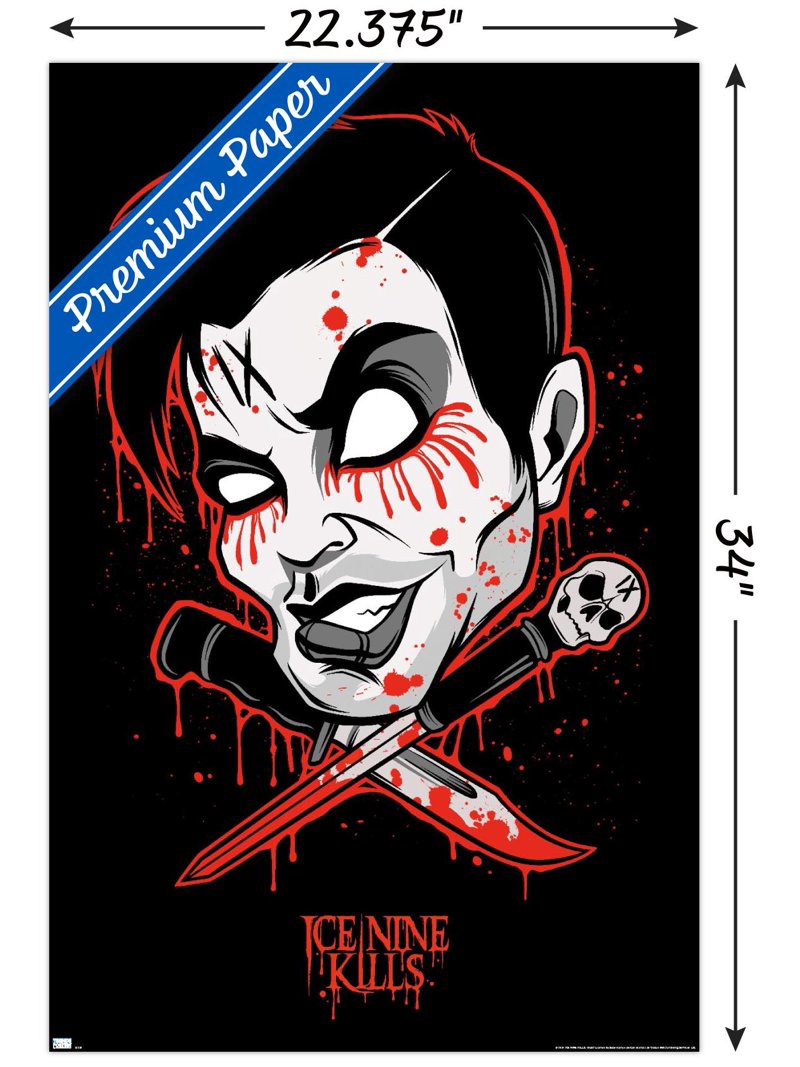 Ice Nine Kills - Red Wall Poster, 22.375
