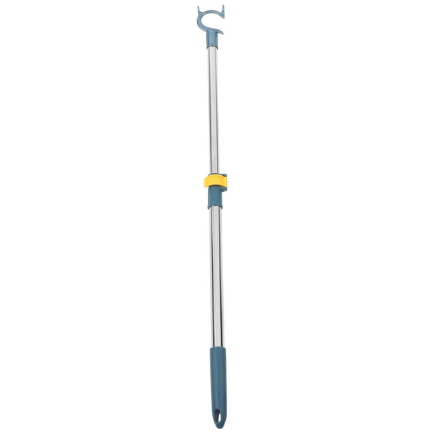 SHISUYAN Blue Retractable Clothesline Pole for Home Use Durable Aluminum Material Strong Bearing Capacity