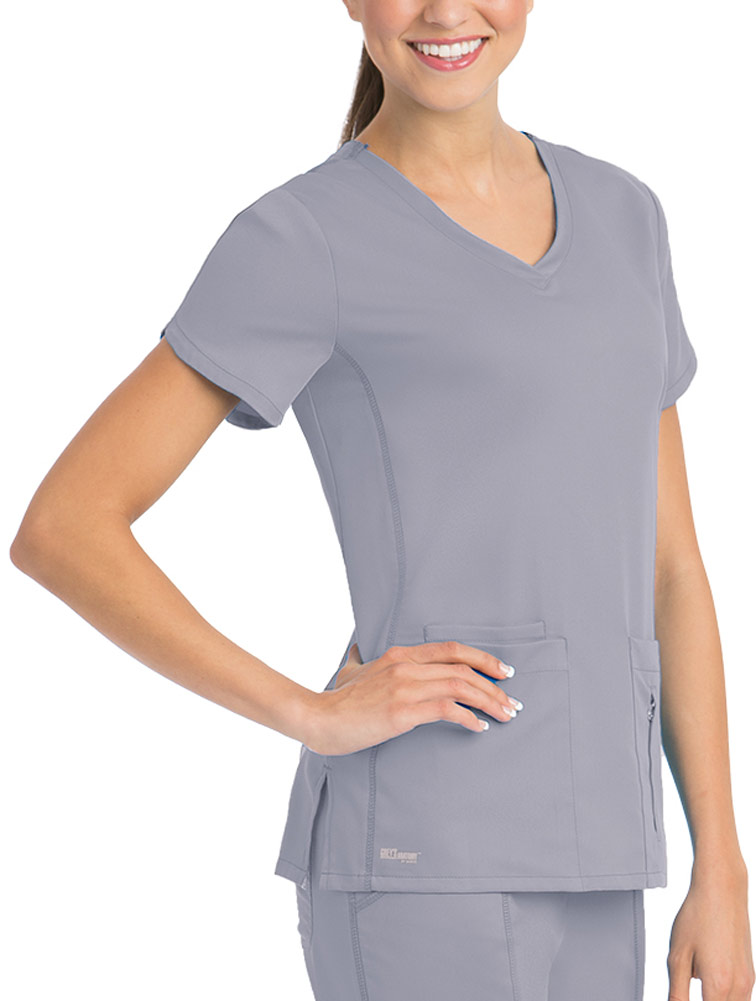Barco Barco 'Grey's Anatomy Active' Crossover VNeck Top Scrub Top