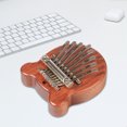 thumbnail image 1 of Mini Kalimba de 8 teclas de madera/Metal dedo pulgar Piano pequeño instrumento Musical, 1 of 7