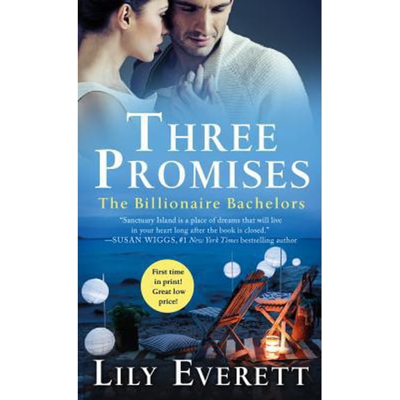 Pre-Owned Three Promises: The Billionaire Bachelors (the Fireside Inn, Bonfire Beach, Lantern Lake) (Paperback) by Lily Everett
