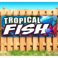 thumbnail image 1 of Tropical Fish 13 oz Banner | Non-Fabric | Heavy-Duty Vinyl Single-Sided With Metal Grommets, 1 of 4