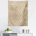 thumbnail image 1 of Acorn Tapestry, Symmetrical Nature Flora Composition with Soft Pastel Colors of Oak Acorns Print, Fabric Wall Hanging Decor for Bedroom Living Room Dorm, 5 Sizes, Multicolor, by Ambesonne, 1 of 1