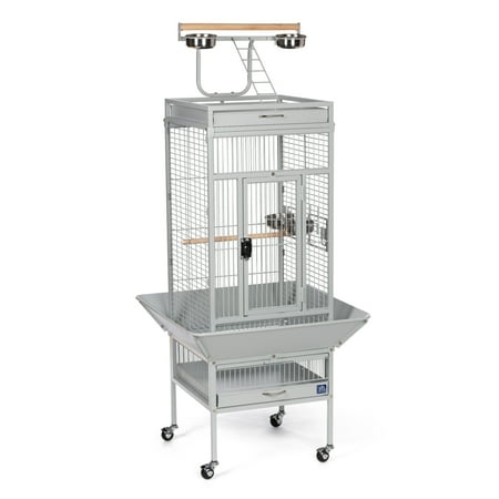 UPC: 0048081315132 | Prevue Pet Products Wrought Iron Select Cage-Finish:Pewter