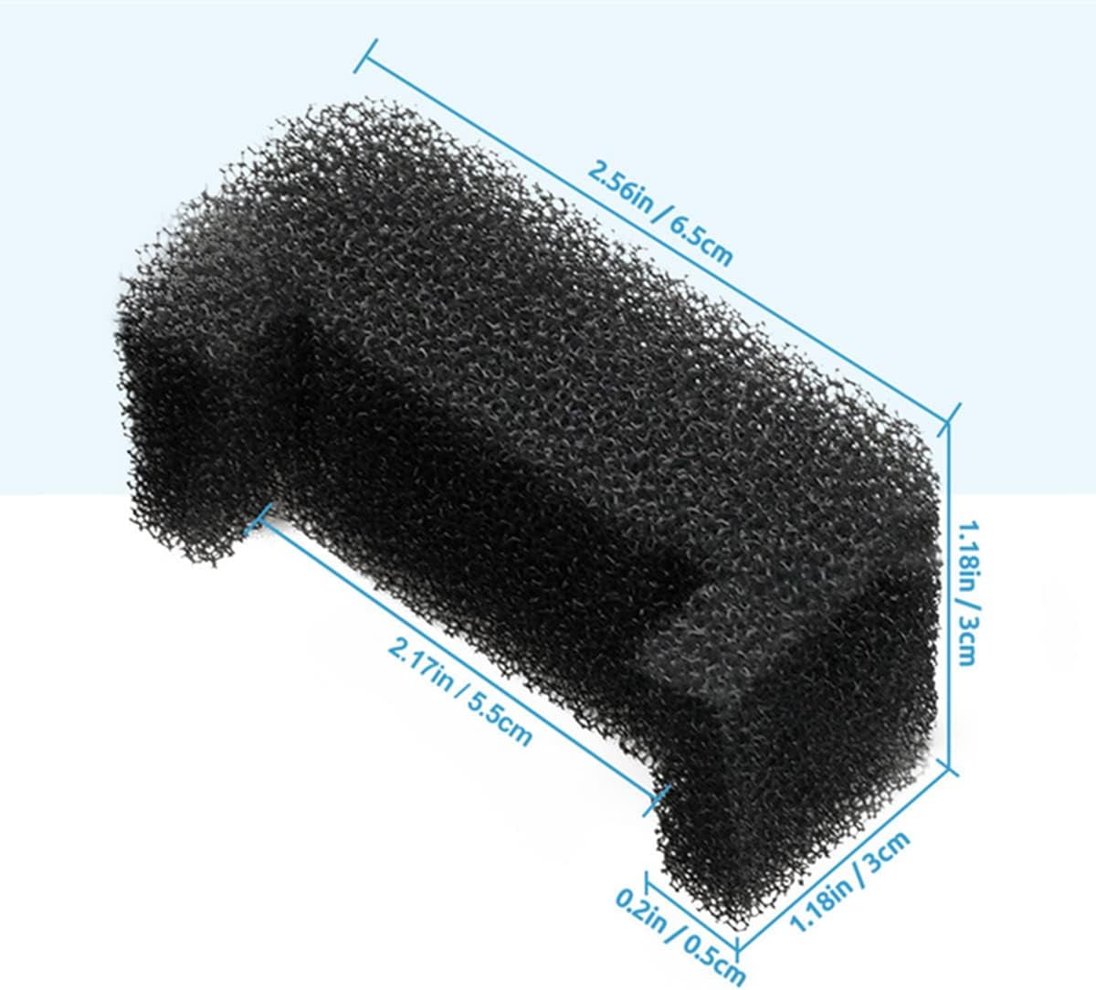 32-Pieces Sponge Filter for Pet Water Fountains, Replacement Cat Water Dispenser Foam Filter Cat Drinking Fountain Sponge Foam Filter for Pet Dog Cat Fountains