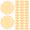 Orange, variant on Miangastore 100pcs Translucent Bingo Markers Bingo Supplies Plastic Bingo Counting Chips Game Counting Chips