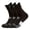 Black -BS45, variant on Basketball Socks Compression Cushion Thick Cycling Athletic Crew Sock Arch Support, Breathable Mesh, Seamless Toe, Sports Tab, Moisture Wicking, Running Sock for Men Women Gray