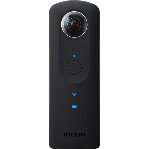 vijand spanning bevind zich Ricoh Theta S 360-Degree Spherical Digital Camera - Black - Walmart.com