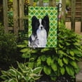 thumbnail image 2 of Carolines Treasures SS4436-FLAG-PARENT Papillon St. Patricks Day Shamrock Portrait Flag  multicolor, 2 of 2