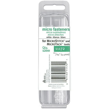 Micro Stitch 4.4mm Fastener Refills, 1200pk