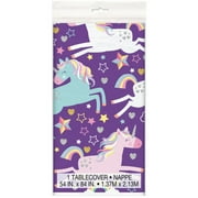 Nappe en plastique 54" x 84" 1Pc