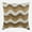 30. Beige (Jute & Pearl Waves), variant on Decorative Pillow Cover, Decorative Beige Pillow Covers 16x16 inch (40x40 cm), Linen Throw Pillows For Couch, Circles & Dots, Mirror Embroidery, Contemporary Zippered - Circle Of Life