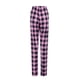 thumbnail image 5 of Gibobby pantalones nieve mujer Pantalones de casa a cuadros microelásticos informales y cómodos para mujer, pantalones de pijama de pierna ancha holgados con cintura elástica y cordón (Rosa, M), 5 of 5