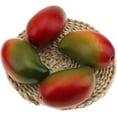 thumbnail image 3 of 4pcs High-Grade Fake Green Mango Artificial Fruits Simulation Home Party Table Cabinet Decoration Photography Props, 3 of 3