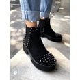 thumbnail image 2 of Botin con estoperoles Casual para Dama Hanna MX  Spiky Black Silver, 2 of 2