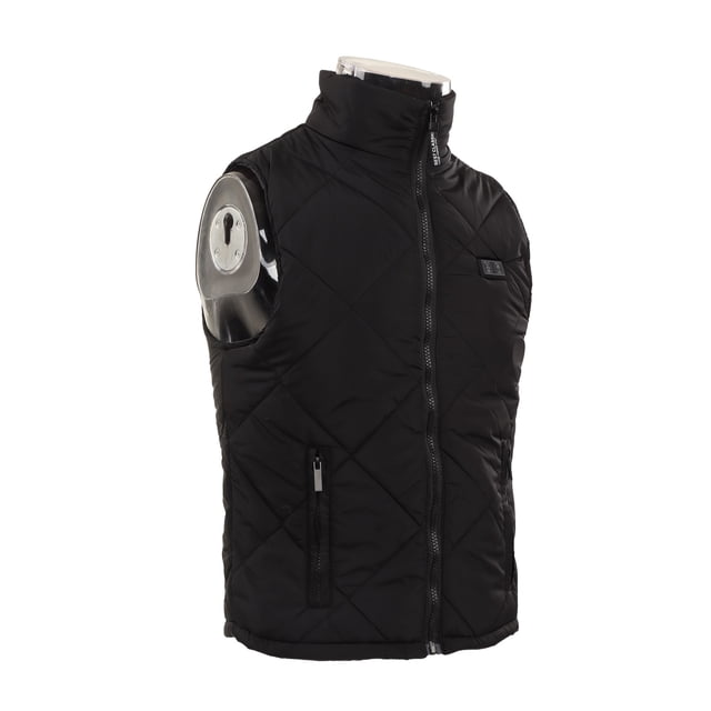 Chaleco Chaleco Calefactor Para Niños Chaleco Calefactor De 13 Zonas Chaqueta Calefactora Eléctrica USB Para Niños Niñas Actividades Al Aire Ocio En El Hogar Negro