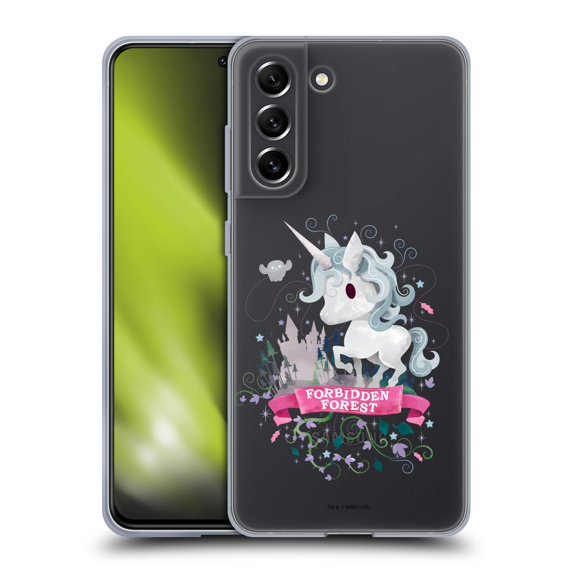 Head Case Designs Officially Licensed Harry Potter Deathly Hallows II Unicorn Soft Gel Case Compatible with Samsung Galaxy S21 FE 5G