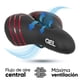 thumbnail image 3 of Asiento para bicicleta ancho antiprostatico con base de gel y lampara portatil negro/azul WL-196L Ma negro, 3 of 9