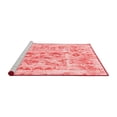 thumbnail image 2 of Ahgly Company Machine Washable Indoor Rectangle Oriental Red Traditional Area Rugs, 6' x 9', 2 of 4