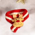 thumbnail image 5 of FYTPOV Red Pet Scarf, Creative Knit Scarves, Christmas Deer Cat Scarf for Dogs and Cats, Cute Pet Costume for Xmas Party, Cat Clothes Dog Clothes, S, 5 of 5