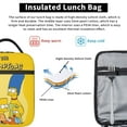 thumbnail image 4 of Simpsons Lunch Bag Reusable Insulated Lunch Box Meal Handbag To Keep Food Fresh 3D Cartoon Lunch Tote Bag Work Office Outdoor Picnic, 4 of 8