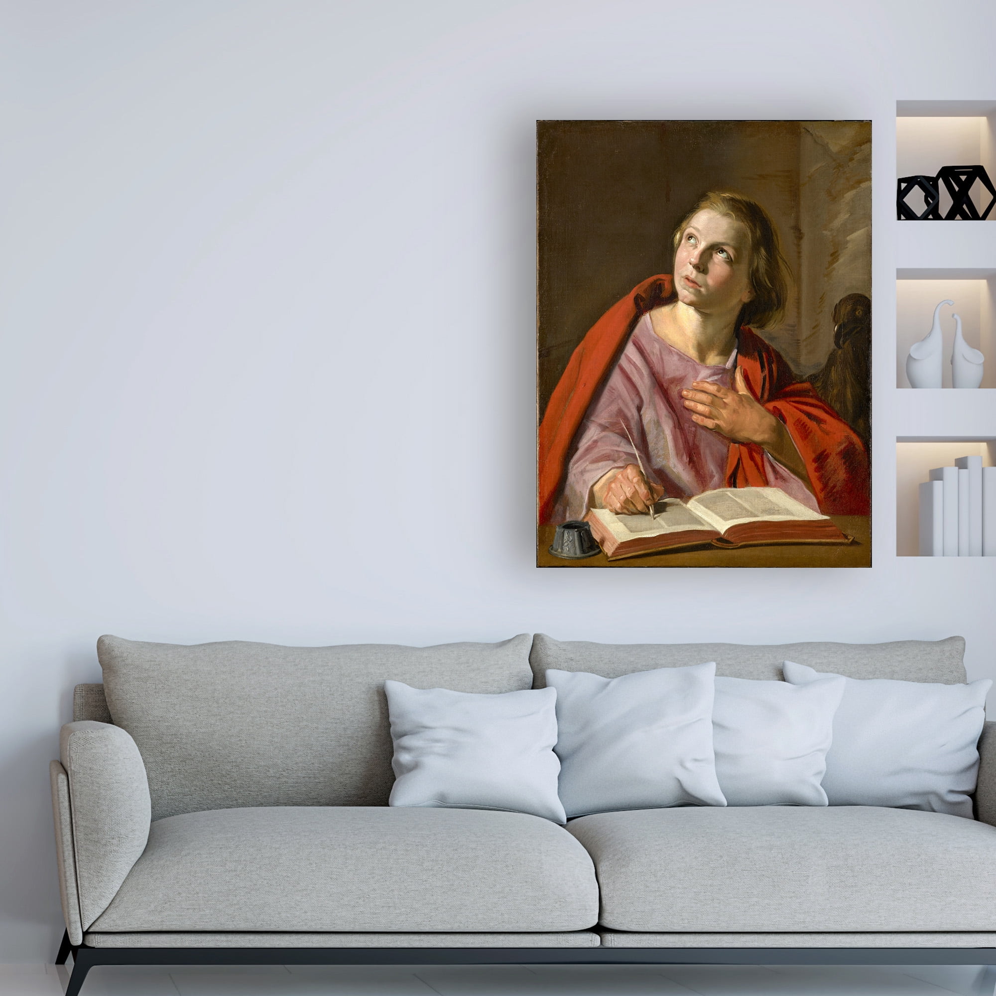 Trademark Fine Art 'Saint John the Evangelist' Canvas Art by Frans Hals