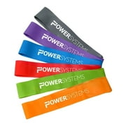 Power Systems Versa Loop Resistance Training Bands for Exercise, Set of 6