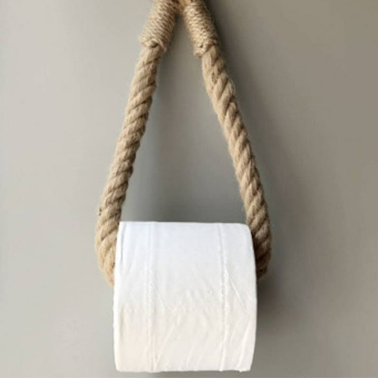 Creative Solid Wood Wall-mounted Paper Towel Rack & Toilet Roll Holder -  NaturalGoodz