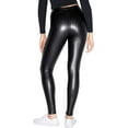 thumbnail image 3 of American Apparel Women Metallic Legging, Matte Black, X-Small, 3 of 6