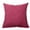 Hot Pink, variant on Throw Pillow Covers 22x22 Inch, Rustic Linen Decorative Square Pillowcases, Farmhouse Holiday Cushion Covers for Couch Sofa Living Room Bedroom Outdoor Home Decor