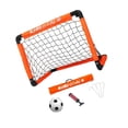 thumbnail image 1 of Ensemble de But de Soccer pour Enfants, Mini Filet et Ballon Orange avec Sac, Pompe de Soccer, 1 of 9
