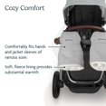 thumbnail image 3 of Silla de paseo Handmuffs UPPAbaby Cozy Luxe Lyla (nailon ónix), 3 of 6