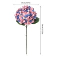 thumbnail image 3 of Independence Day Artificial Hydrangeas Decorative Floral Arrangements Bouquet 1 Stem, 3 of 6